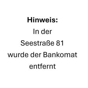 Mehr über den Artikel erfahren Bankomat